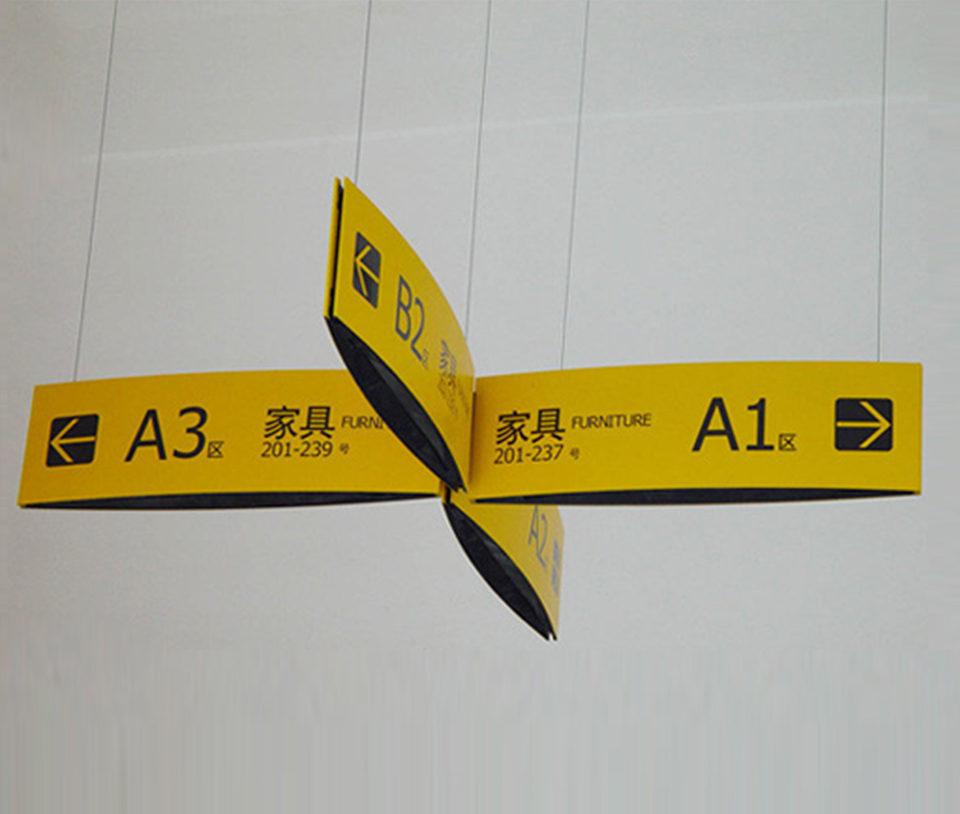 发光吊牌风向标指示牌