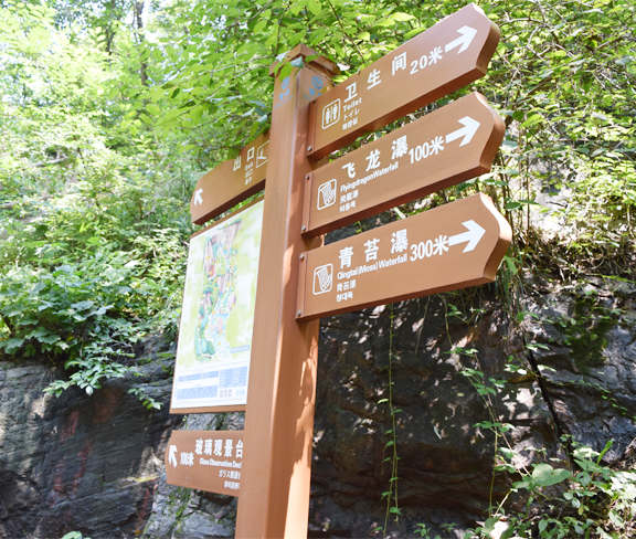 景区指示牌